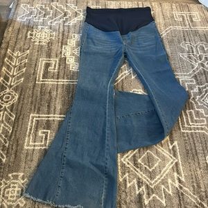 Maternity Flare Jeans